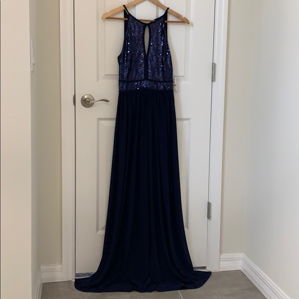 MORGAN & CO DRESS size 3 Navy  color